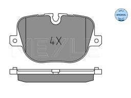 025 250 8517 Klocek Hamulcowy Kpl. Tył , Pasuje Do: Land Rover Range R