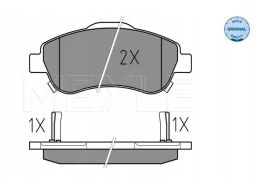 025 246 3819/W Klocek Hamulcowy Kpl. Przód , Pasuje Do: Honda Cr-V Ii,