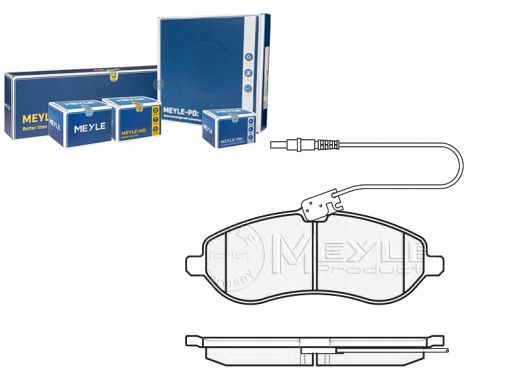 025 245 9518/W Klocek Hamulcowy Kpl. Przód , Pasuje Do: Citroen Jumpy