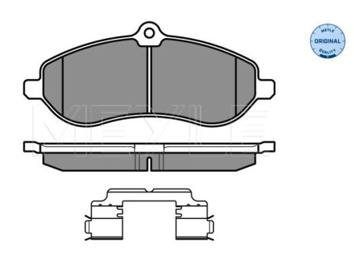 025 245 9518/W Klocek Hamulcowy Kpl. Przód , Pasuje Do: Citroen Jumpy