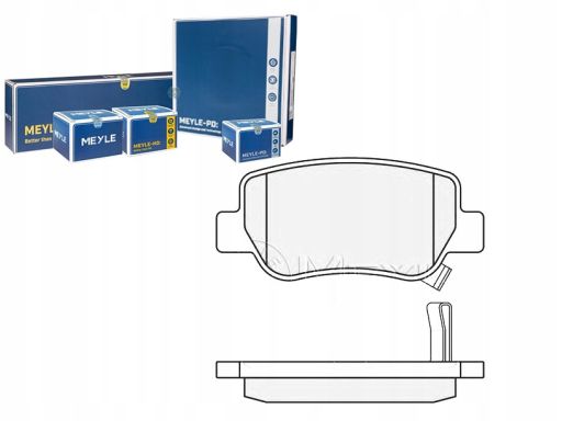 025 248 8516/W Klocek Hamulcowy Kpl. Tył , Pasuje Do: Toyota Avensis