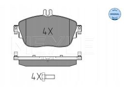 025 248 6919 Klocek Hamulcowy Kpl. Przód , Pasuje Do: Mercedes A (W176