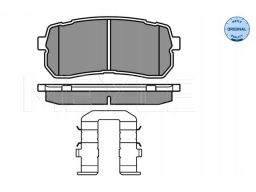 025 245 5915/W Klocek Hamulcowy Kpl. Tył , Pasuje Do: Hyundai H-1 Carg