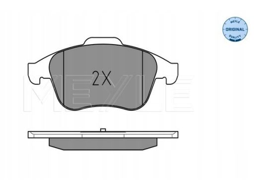 025 247 0917 Klocek Hamulcowy Kpl. Przód , Pasuje Do: Renault Laguna,