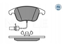 025 247 0520/Pd Klocek Hamulcowy Kpl. Przód , Pasuje Do: Audi A4 Allro