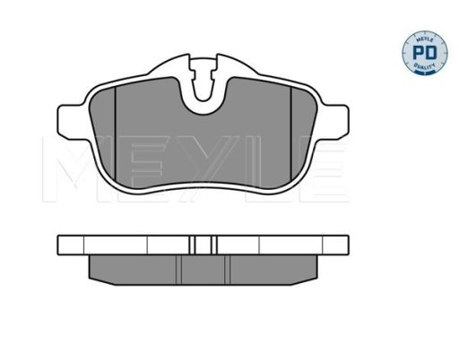 025 245 5918/Pd Klocek Hamulcowy Kpl. Tył , Pasuje Do: Bmw Z4 (E89)