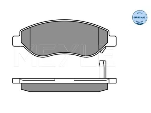 025 245 5019/W Klocek Hamulcowy Kpl. Przód , Pasuje Do: Opel Corsa D