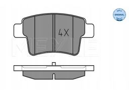 025 245 4016 Klocek Hamulcowy Kpl. Tył , Pasuje Do: Citroen C4 Grand