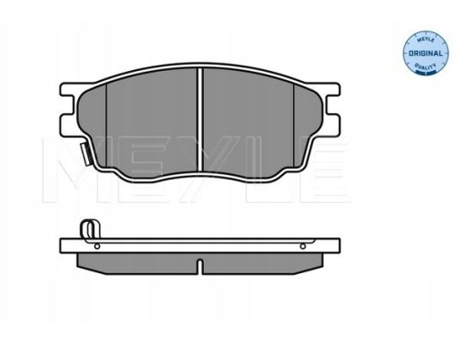 025 242 4616/W Klocek Hamulcowy Kpl. Przód , Pasuje Do: Mazda 6 1.8