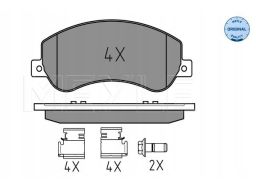 025 244 8418 Klocek Hamulcowy Kpl. Przód , Pasuje Do: Vw Amarok