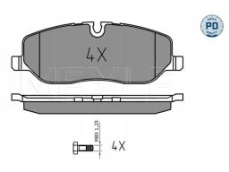 025 241 9118/Pd Klocek Hamulcowy Kpl. Przód , Pasuje Do: Land Rover