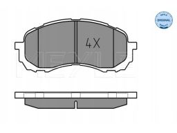 025 243 7217/W Klocek Hamulcowy Kpl. Przód , Pasuje Do: Subaru Impreza
