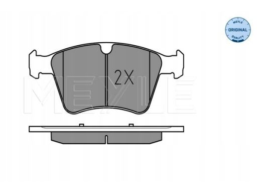 025 241 5120 Klocek Hamulcowy Kpl. Przód , Pasuje Do: Mercedes Gl (X16