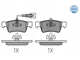025 243 6819 Klocek Hamulcowy Kpl. Tył , Pasuje Do: Vw Touareg 2.5D