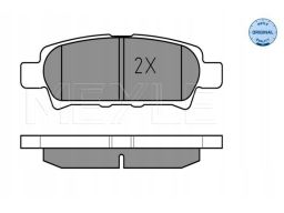 025 240 1416/W Klocek Hamulcowy Kpl. Tył , Pasuje Do: Chrysler Sebring