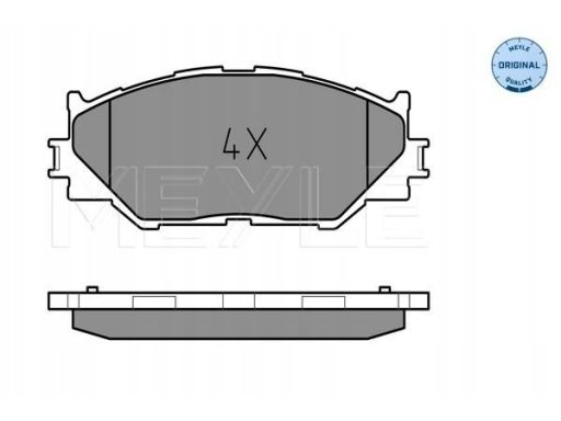 025 239 8317 Klocek Hamulcowy Kpl. Przód (Z Podkładką Wytłumiającą),