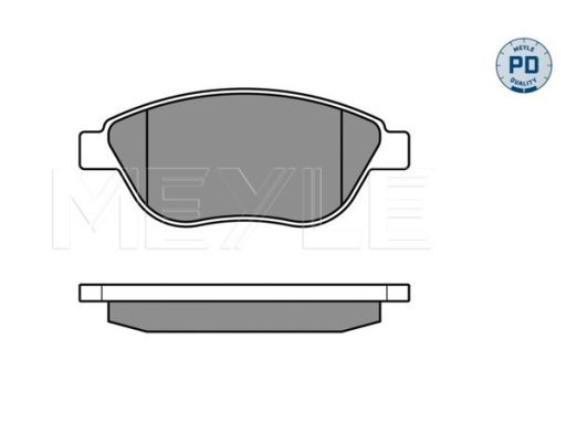 025 239 8119/Pd Klocek Hamulcowy Kpl. Przód , Pasuje Do: Fiat 500L, Op