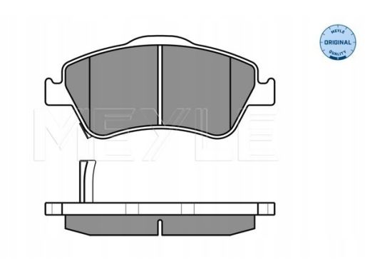 025 241 2219/W Klocek Hamulcowy Kpl. Przód , Pasuje Do: Toyota Auris,