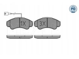 025 239 1919/Pd Klocek Hamulcowy Kpl. Przód , Pasuje Do: Citroen Jumpe