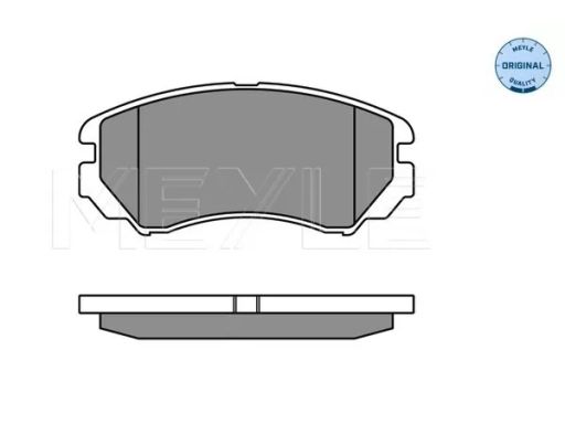 025 238 9116/W Klocek Hamulcowy Kpl. Przód , Pasuje Do: Daewoo Korando