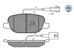 025 238 1118/Pd Klocek Hamulcowy Kpl. Tył , Pasuje Do: Alfa Romeo 159,