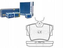 025 239 8017/Pd Klocek Hamulcowy Kpl. Tył , Pasuje Do: Fiat Talento,