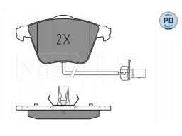 025 239 5020/Pd Klocek Hamulcowy Kpl. Przód , Pasuje Do: Audi A4 B6, A