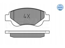 025 239 5917 Klocek Hamulcowy Kpl. Przód , Pasuje Do: Citroen C1, C1 I