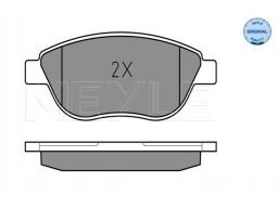 025 237 0918/W Klocek Hamulcowy Kpl. Przód , Pasuje Do: Abarth 500 / 5