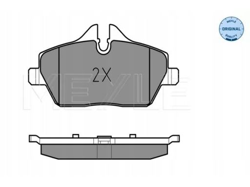 025 239 1517 Klocek Hamulcowy Kpl. Przód , Pasuje Do: Bmw 1 (E81), 1