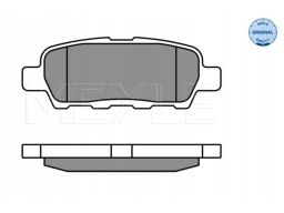 025 238 7114/W Klocek Hamulcowy Kpl. Tył (Z Podkładką Wytłumiającą),