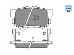 025 237 3615 Klocek Hamulcowy Kpl. Tył , Pasuje Do: Honda Cr-V Ii, Fr-