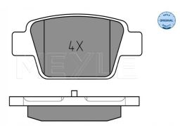 025 237 1415 Klocek Hamulcowy Kpl. Tył , Pasuje Do: Alfa Romeo Mito, F