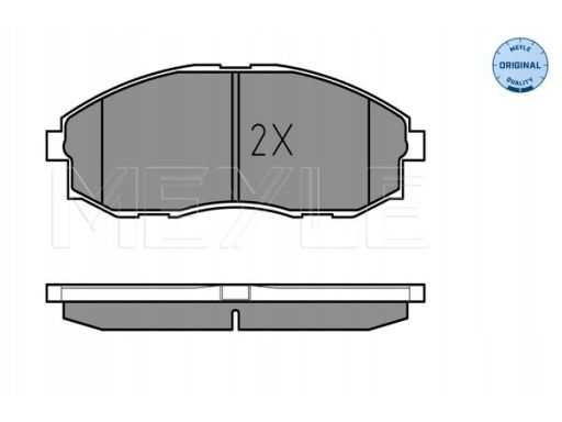 025 235 3617/W Klocek Hamulcowy Kpl. Przód , Pasuje Do: Hyundai H-1, H