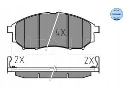025 236 9816/W Klocek Hamulcowy Kpl. Przód , Pasuje Do: Infiniti Ex, G