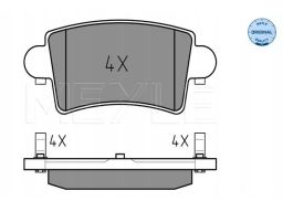 025 236 6916 Klocek Hamulcowy Kpl. Tył , Pasuje Do: Nissan Interstar,