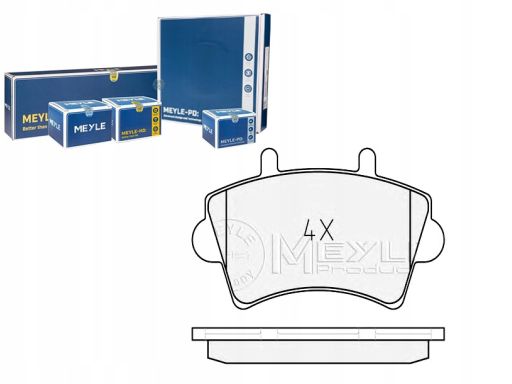 025 236 1318 Klocek Hamulcowy Kpl. Przód , Pasuje Do: Nissan Interstar