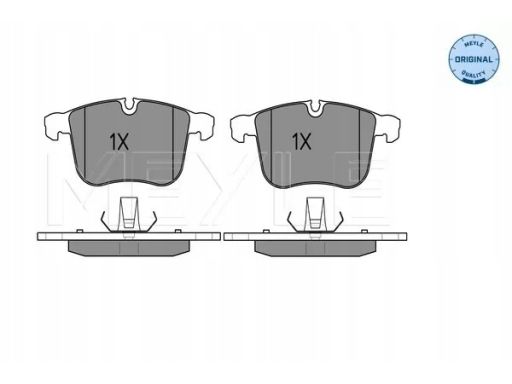 025 234 0419 Klocek Hamulcowy Kpl. Przód (Z Podkładką Wytłumiającą),