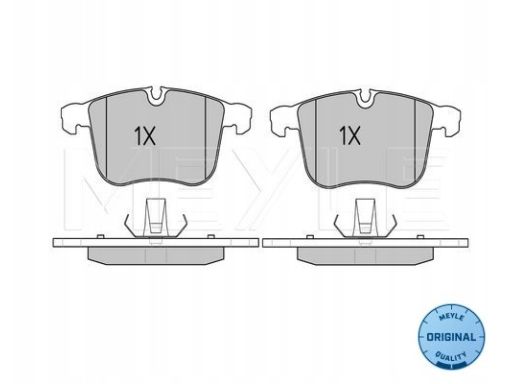 025 234 0419 Klocek Hamulcowy Kpl. Przód (Z Podkładką Wytłumiającą),