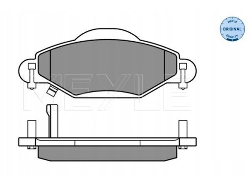 025 233 4017/W Klocek Hamulcowy Kpl. Przód , Pasuje Do: Toyota Corolla