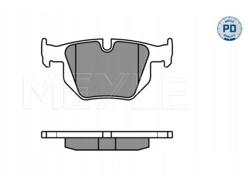 025 235 5017/Pd Klocek Hamulcowy Kpl. Tył , Pasuje Do: Bmw 3 (E90), 3