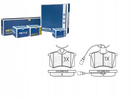 025 235 5417/Pd Klocek Hamulcowy Kpl. Tył , Pasuje Do: Ford Galaxy I,
