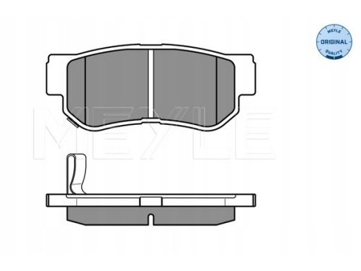 025 235 4314/W Klocek Hamulcowy Kpl. Tył , Pasuje Do: Hyundai Elantra