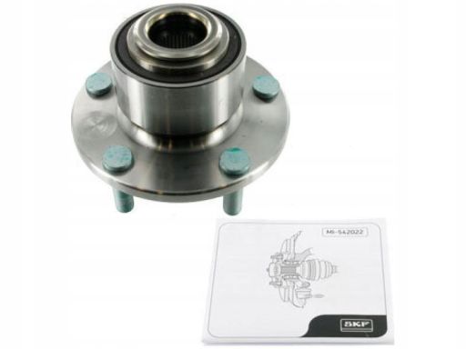 Vkba 6800 Zestaw Łożyska Koła Z Piastą Przód L/P (Z Piastą) (29X78X37)