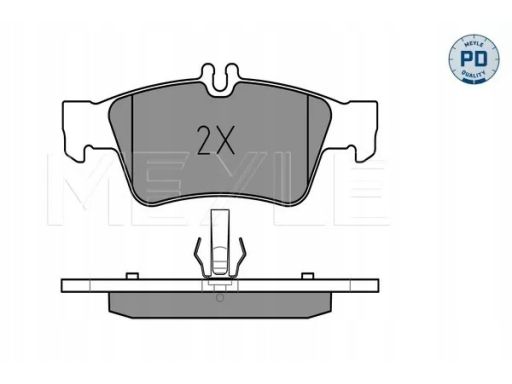 025 233 3416/Pd Klocek Hamulcowy Kpl. Tył , Pasuje Do: Mercedes Cls
