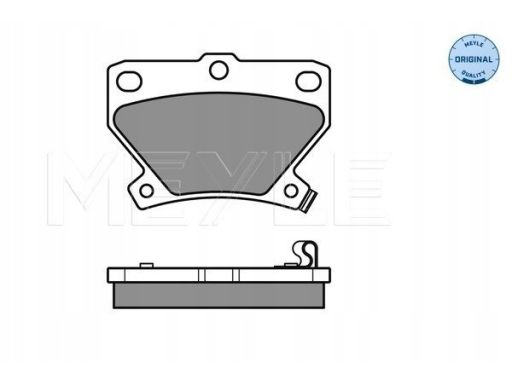 025 235 2114/W Klocek Hamulcowy Kpl. Tył , Pasuje Do: Pontiac Vibe, To