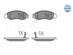 025 232 9614/W Klocek Hamulcowy Kpl. Przód , Pasuje Do: Subaru Justy I