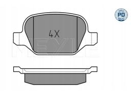 025 235 1716/Pd Klocek Hamulcowy Kpl. Tył , Pasuje Do: Alfa Romeo 147,