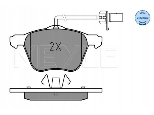 025 232 6920/W Klocek Hamulcowy Kpl. Przód , Pasuje Do: Ford Galaxy I,