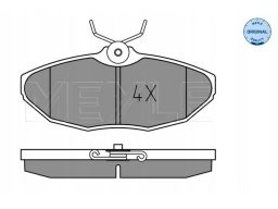 025 234 2417 Klocek Hamulcowy Kpl. Tył , Pasuje Do: Dodge Viper, Jagua